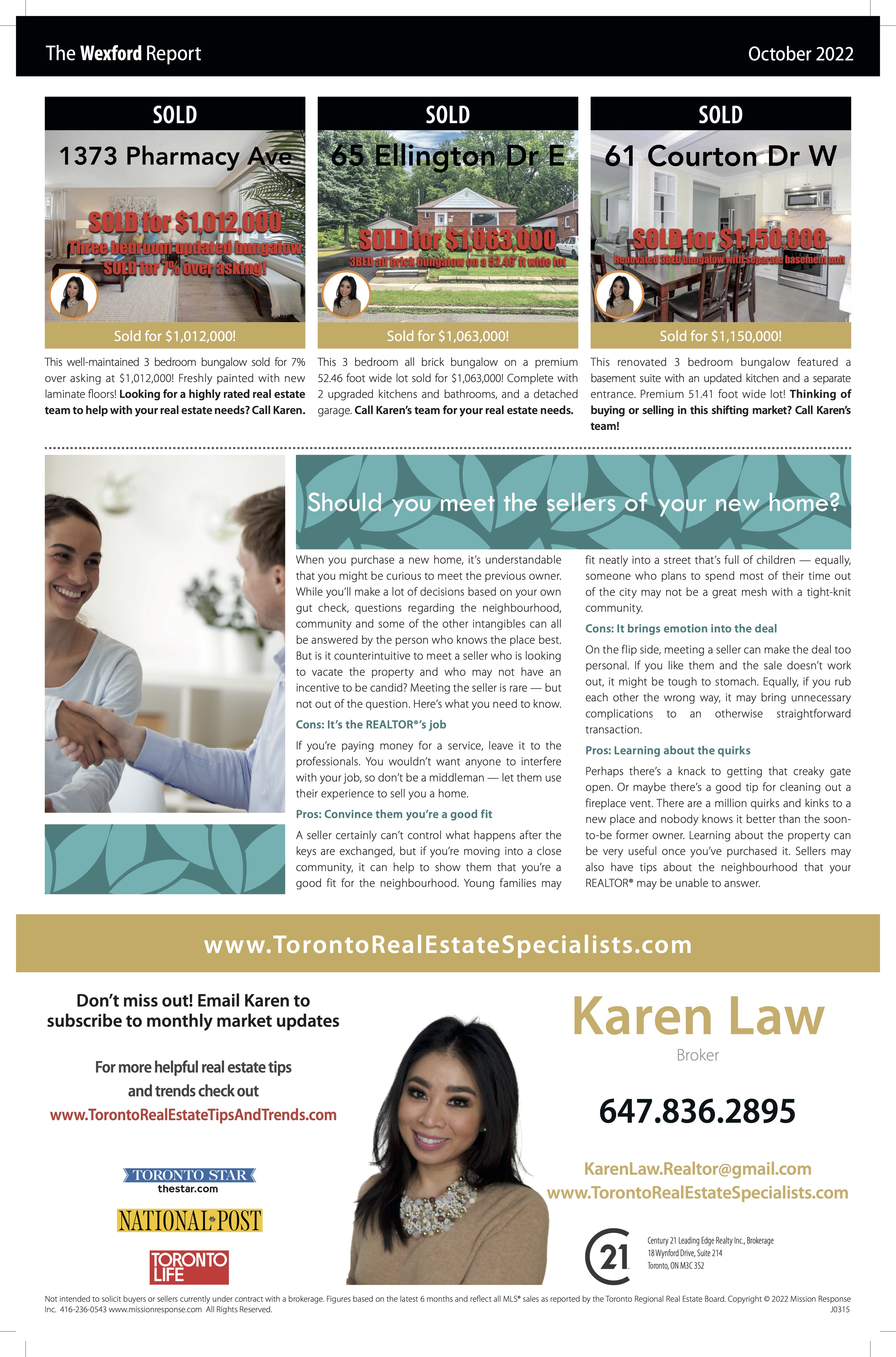 Should you meet the sellers of your new home